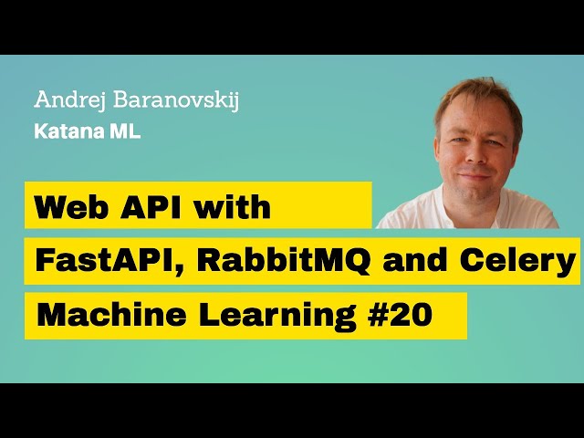 Web API with FastAPI, RabbitMQ and Celery