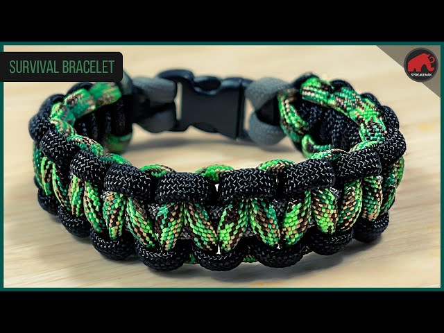 How to Make a Survival Bracelet (with Paracord): The EASY WAY