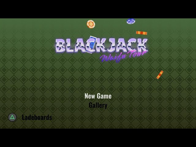 Blackjack Waifu Tour Gameplay