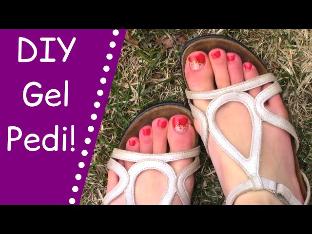 Gel Pedicure for Spring (and gel pedicure removal!) | The Polish Queen