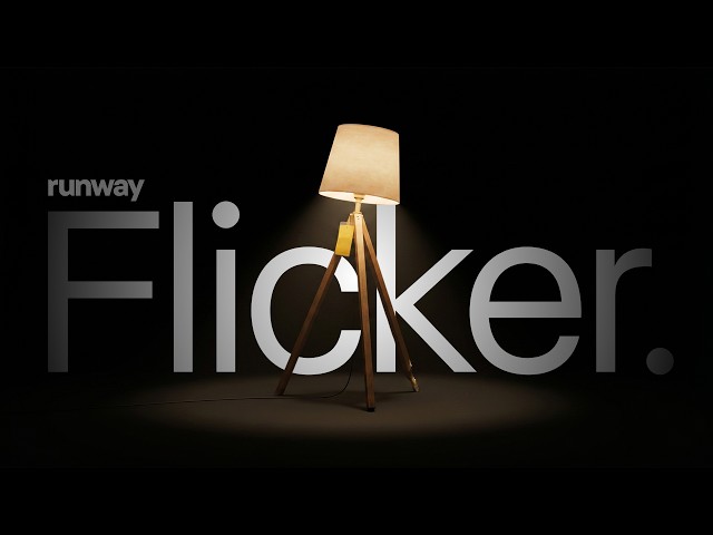 Flicker. The lamp that comes with a story. | Runway