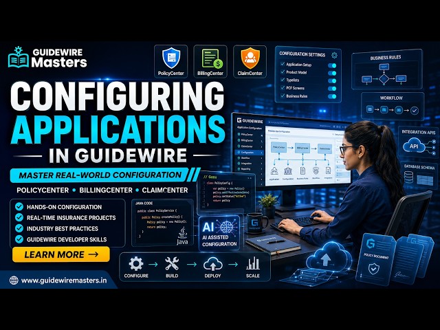 Master Guidewire Configuration in 2026 | PolicyCenter & ClaimCenter Setup