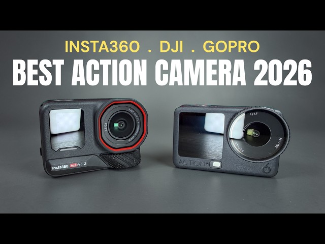 Best Action Camera in 2026 - Comparison of DJI Osmo Action 6 vs. Insta360 Ace Pro 2