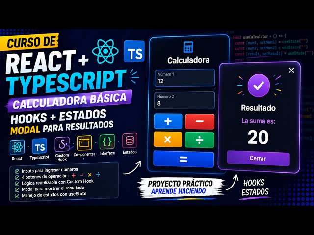 React + TypeScript | Aprende a Usar el Componente Modal