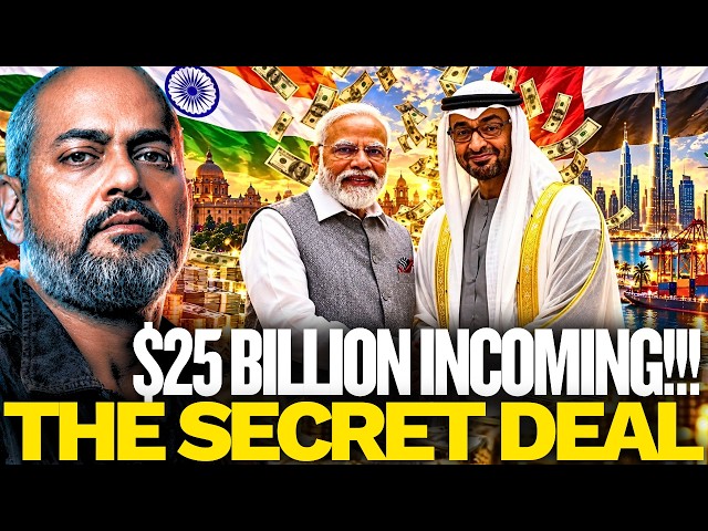 UAE's $25 BILLION INDIA BET! Modi–MBZ's 10-Year Masterplan Explained I Aadi