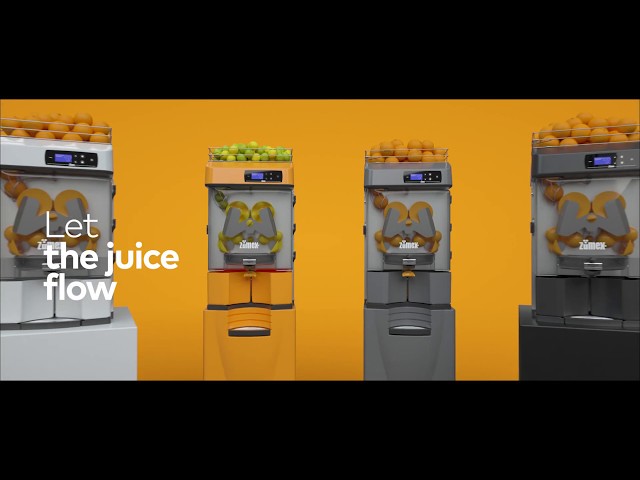 Zumex New Versatile Pro Commercial Citrus Juicer | Video Presentation