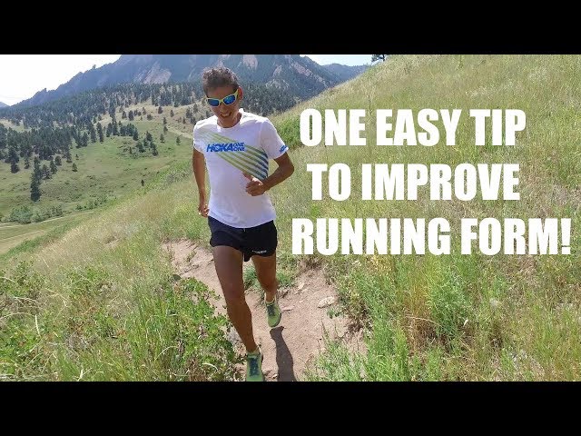 ONE WEIRD TIP TO IMPROVE RUNNING FORM! RUN TECHNIQUE by Sage Canaday