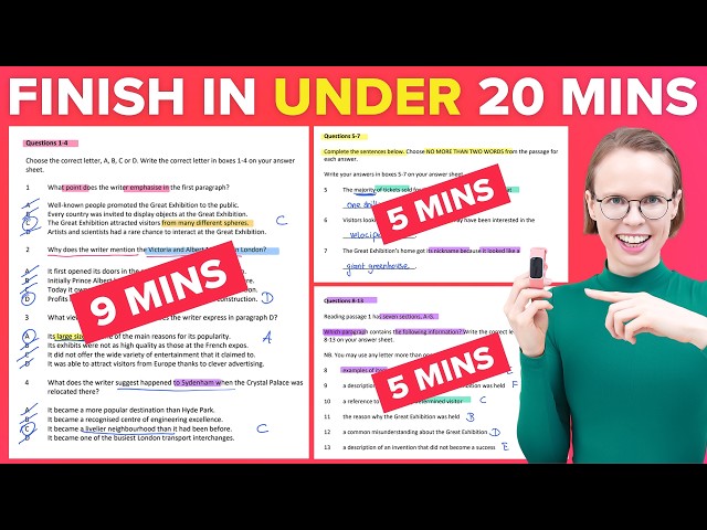 IELTS Reading Practice Test 2026 with Answers IN UNDER 20 MINUTES
