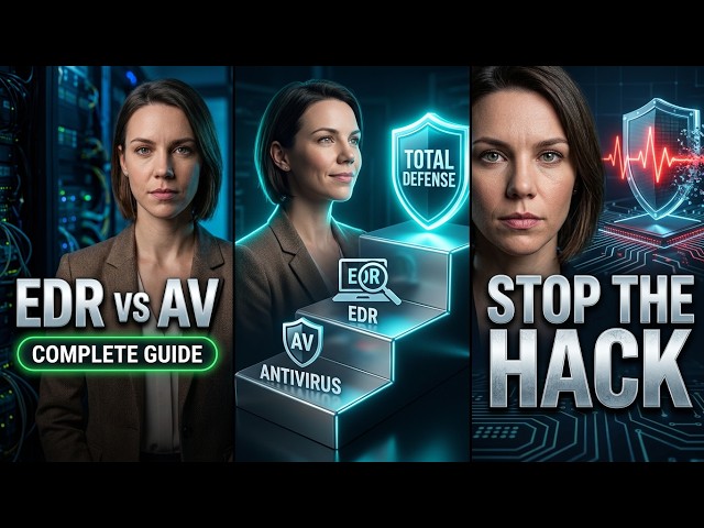 Endpoint Protection Explained EDR, Antivirus & Why Every IT Pro Needs It