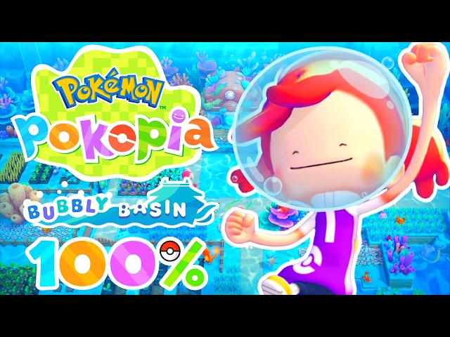 Pokémon Pokopia Bubbly Basin DLC - Full Game 100% Walkthrough