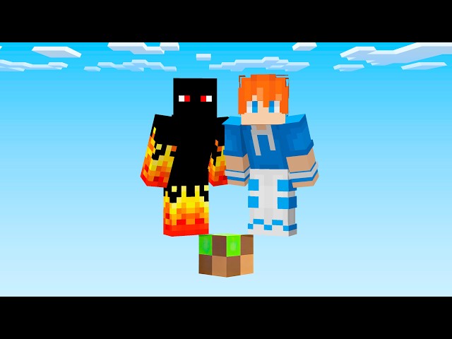 Minecraft, But It's On 1 BLOCK THAT'S 0.0001% THE SIZE!