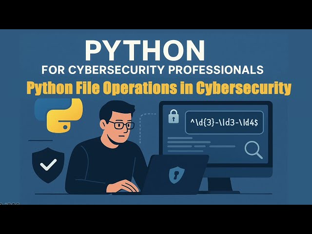 Python for Cybersecurity Professionals with PCEP Prep - Chapter 1 Section 12