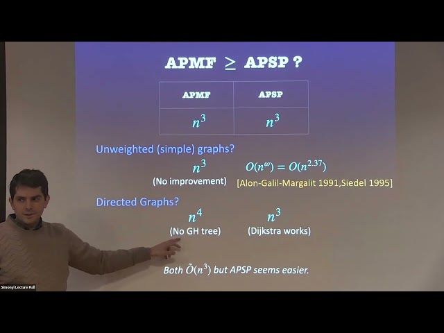 All-Pairs Min-Cut vs. All-Pairs Shortest-Path - Amir Abboud