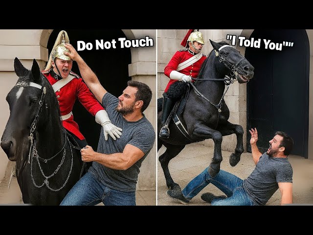 The Royal  Guard Wasn't Kidding… You Won't Believe What Happened Next! 😱