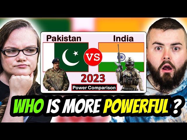 India vs Pakistan Military Power Comparison 2023 | Irish Couple Reaction