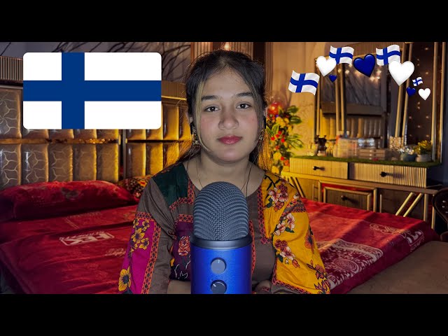 ASMR In Finnish! 🇫🇮💙 Close Whispers & Trigger Words 💤
