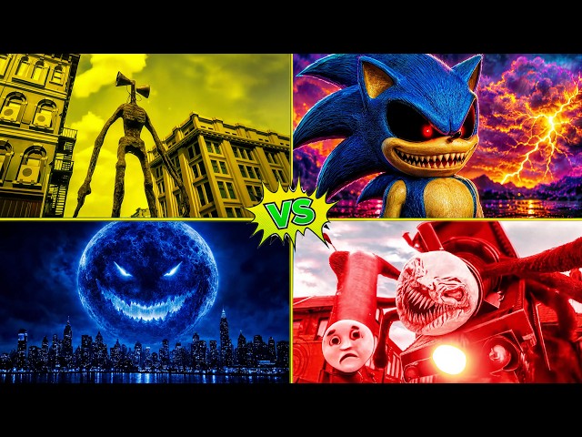 DEAD HOUSE EXE 🆚 SIREN HEAD EXE  🆚 THOMAS TRAIN EXE 🆚 CHOO CHOO CHARLES 🎶 TILES HOP EDM RUSH