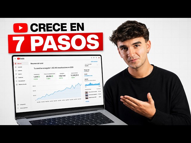 Cómo Crecer en Youtube Desde 0 en 2026 | Nueva Estrategia