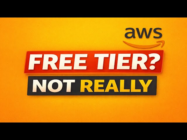 AWS Free Tier Explained: Services That Are Not Free
