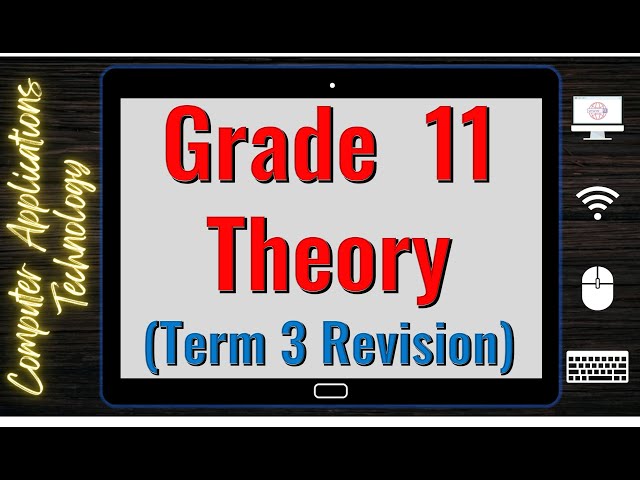 CAT TERM 3 REVISION 2025 | Grade 11 Exam Prep Made Easy!
