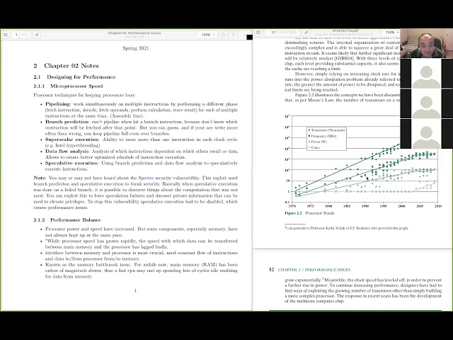 CSci 540: Computer Architecture - Session 02 - 01/20/2021