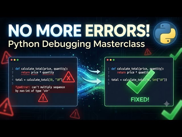 Module 10 – Error Handling (try, except, finally)