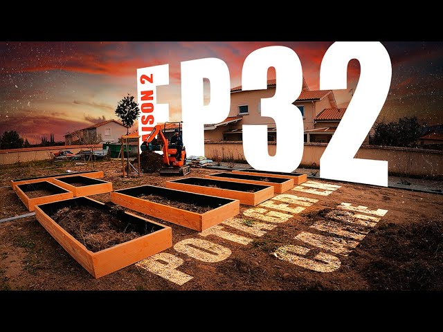 ✅ FABRIQUER un POTAGER en RECTANGLE - Ep32S2 - LJVS