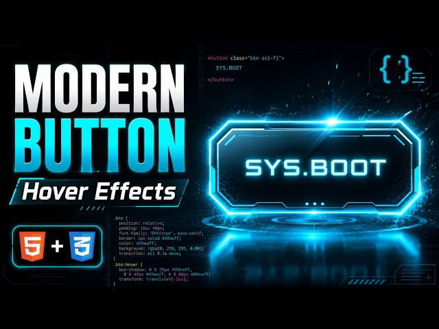 This CSS Button Hover Effect Looks Insane!