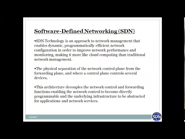 Software Defined Networking - SDN Simplified