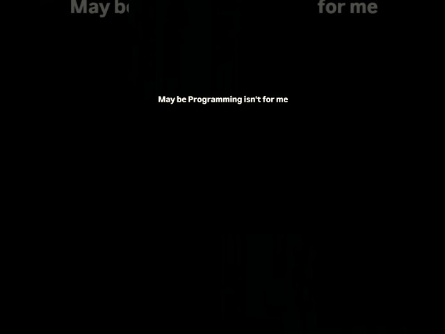 Do you also think programming is too hard? 🤔 #shorts