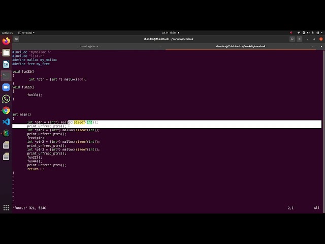 Memory leak detection tool Linux... without valgrind...