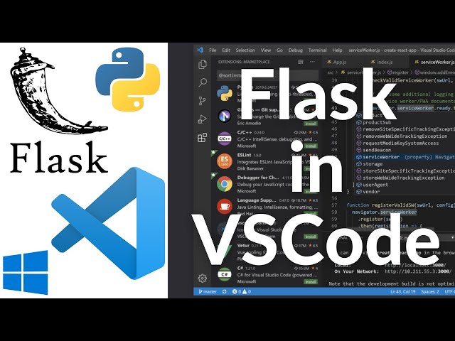 How to Setup a Flask Application in Visual Studio Code and Run a Basic App | Flask in VSCode