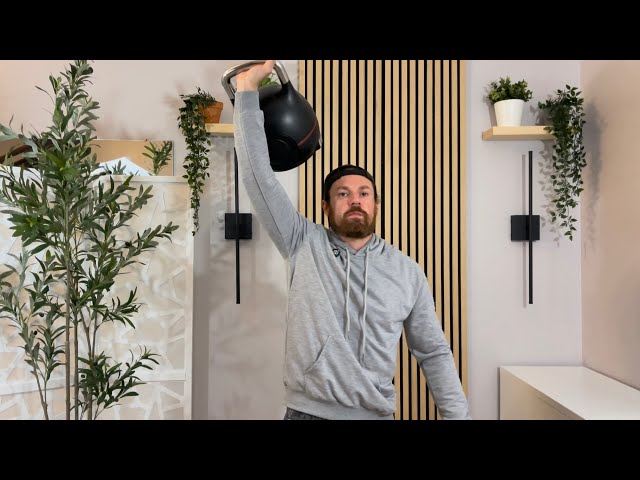 7-in-1 Adjustable Kettlebell – Space-Saving Weights 5-44lbs for Full Body Home Gym Workouts!