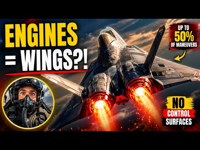Why 6th-Gen Fighters Could Use Engines for 50% of Their Maneuvers!