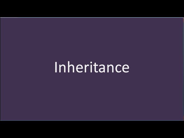 What is  Inheritance in Hindi || Types of Inheritance || Inheritance in OPPs