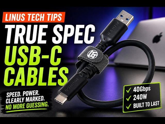 Linus Tech Tips True Spec Cables