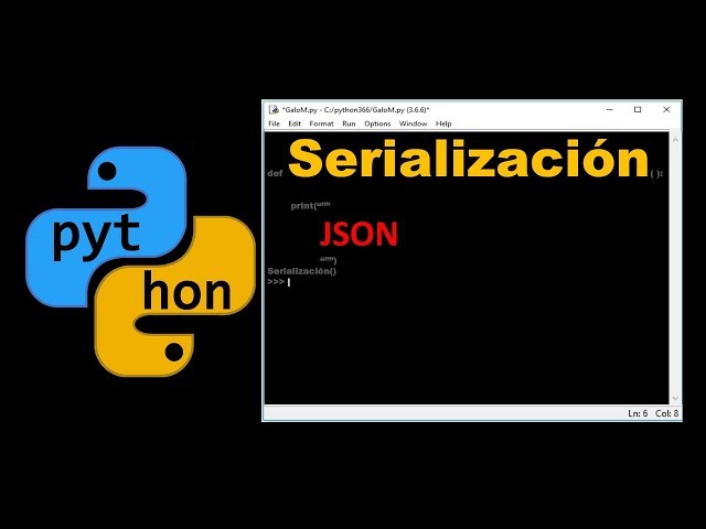 Serialización json en python