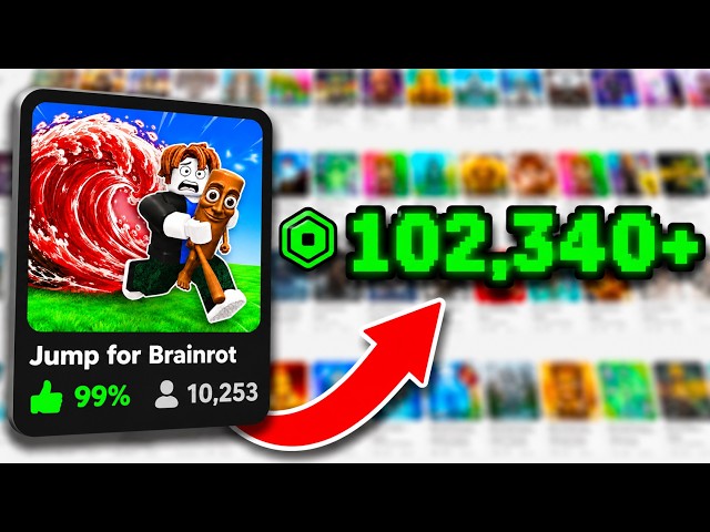 Making a BRAINROT CASH GRAB for ROBUX