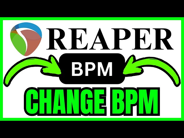 How To CHANGE BPM In REAPER (QUICK & EASY) 2026