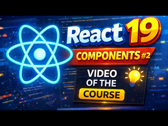 React 19 Tutorial in Hindi | Lecture 2 – Components Explained (Beginner Friendly)