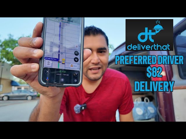 "Mi Primer Día Como Preferred Driver en la App DeliverThat: Gané $82 en 8 Minutos"