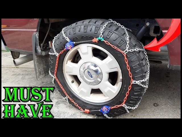 Auto-Trac Self Tightening Tire Chain  Review