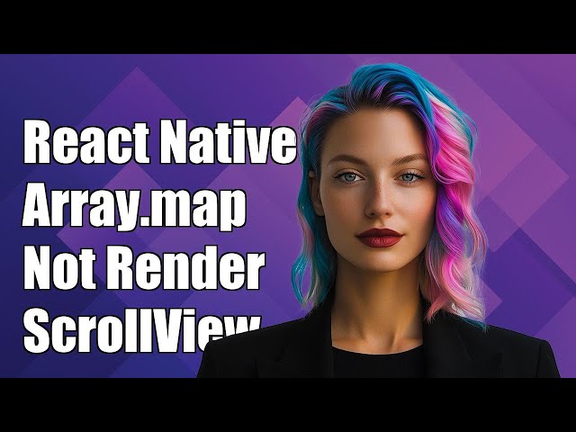 React Native: Array.map not rendering within Scrollview