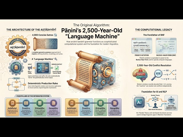 #Panini’s #Ashtadhyayi: #Ancient #Foundations of #Computational #Linguistics & #NLP in #AI Era