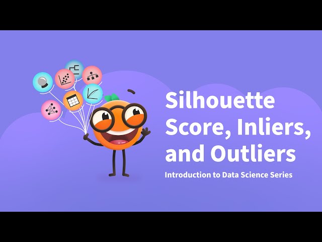 Silhouette Score, Inliers, and Outliers