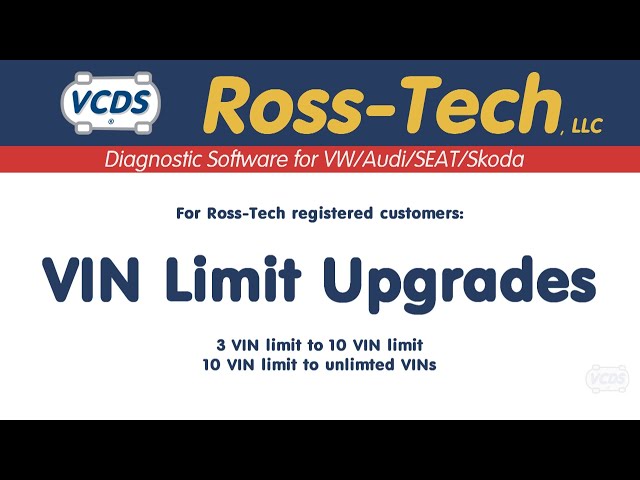VIN Limit Upgrade