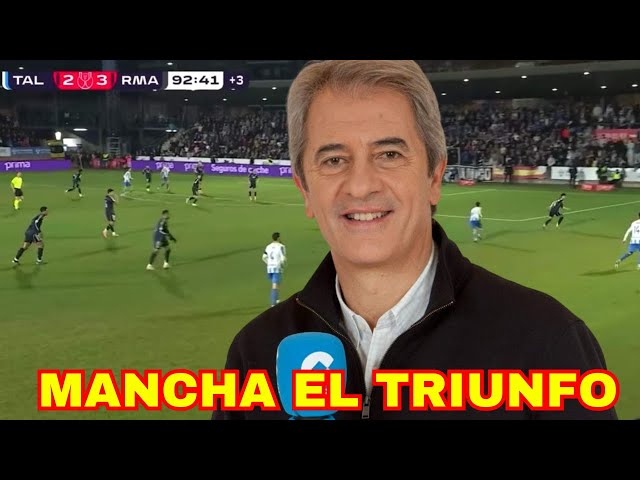 Manolo Lama tarnishes Real Madrid's victory in Talavera: "There will be no statement from Florent...
