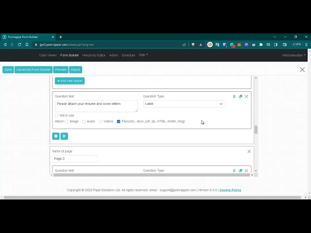 Basic Formbuilder tutorial