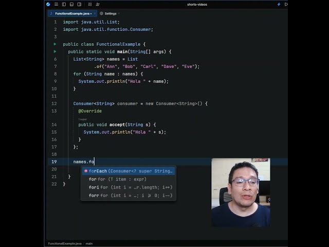 Programación Funcional con #Java - Consumer