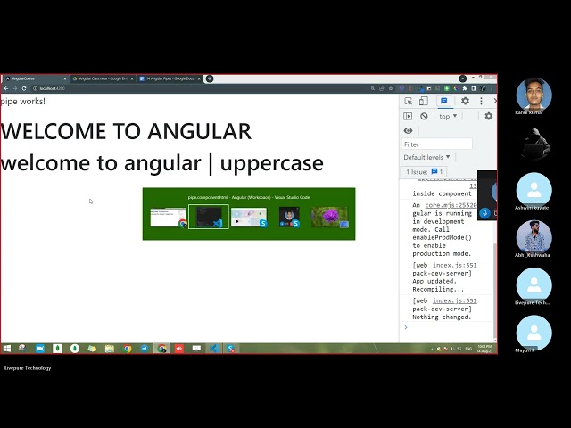 Day 14 | Pipe in Angular | in Hindi | 14 August 2023